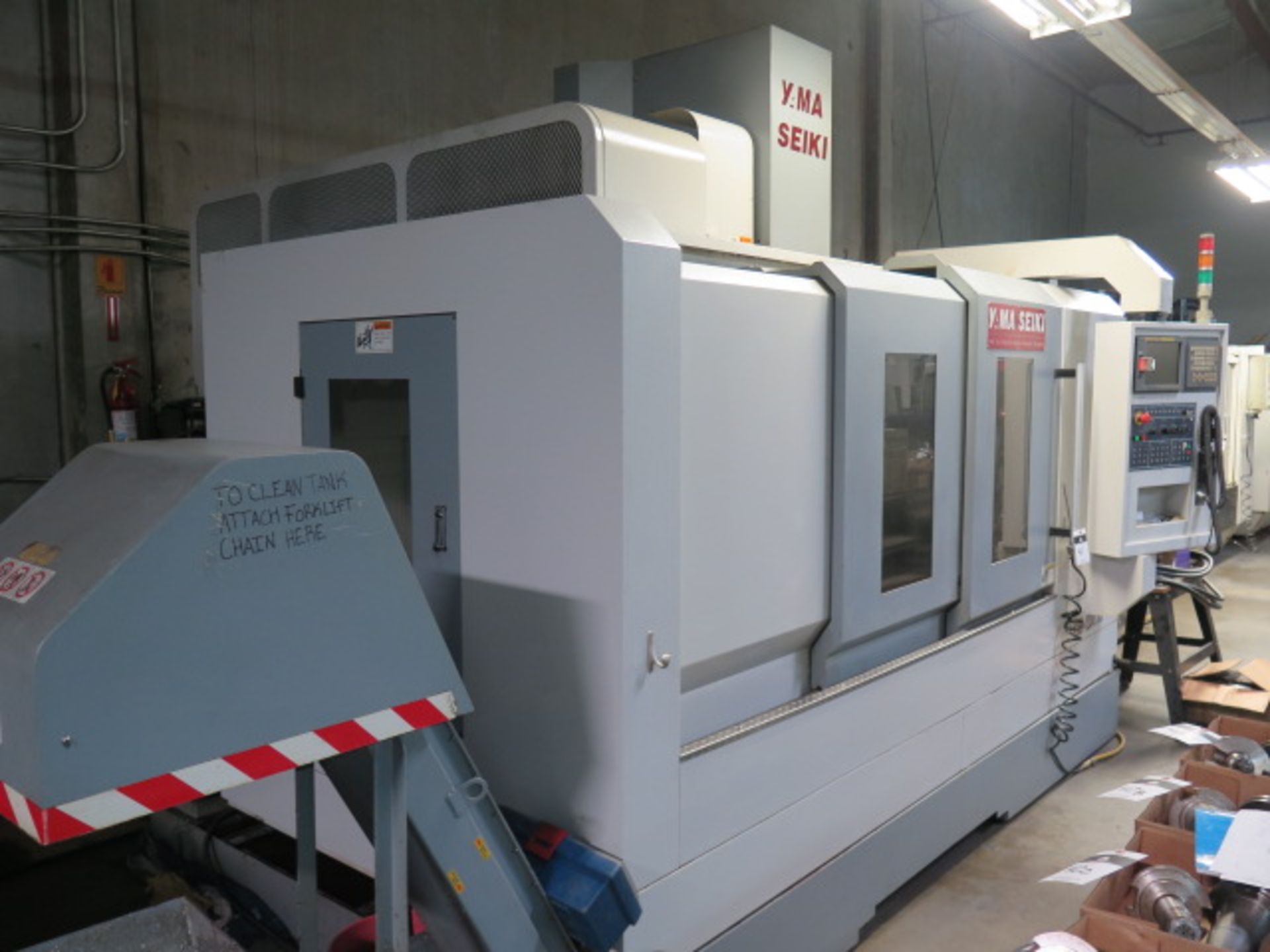 2007 Yama Seiki VMB-1200 50T 4-Axis CNC Vertical Machining Center s/n 7122 w/ Fanuc Series 18i-MB - Image 3 of 15