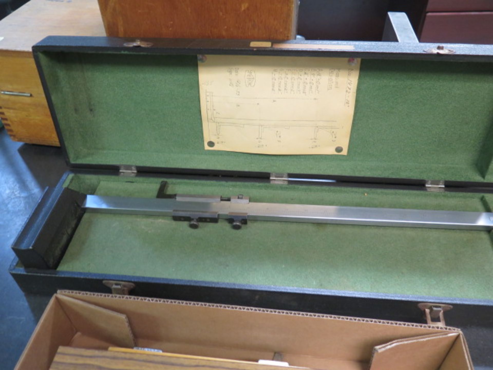 CSE 25" Vernier Caliper and Metron 18" Vernier Height Gage - Image 3 of 3