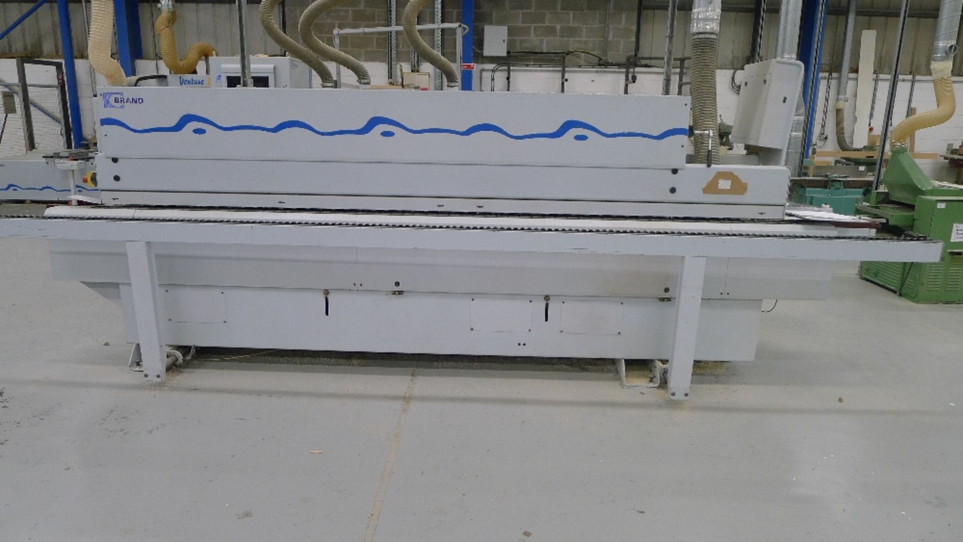 1 CNC single edge banding machine by Brandt type KDF 530 C, s/n 0-261-06-4386, YOM 2006, 3ph - Image 11 of 13