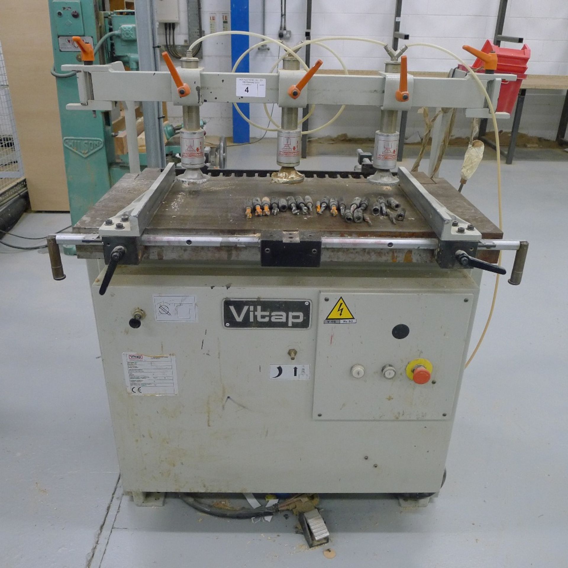 1 drilling and boring machine by Vitap type Alfa 21, s/n 791072, YOM 1998, 3ph, fitted with