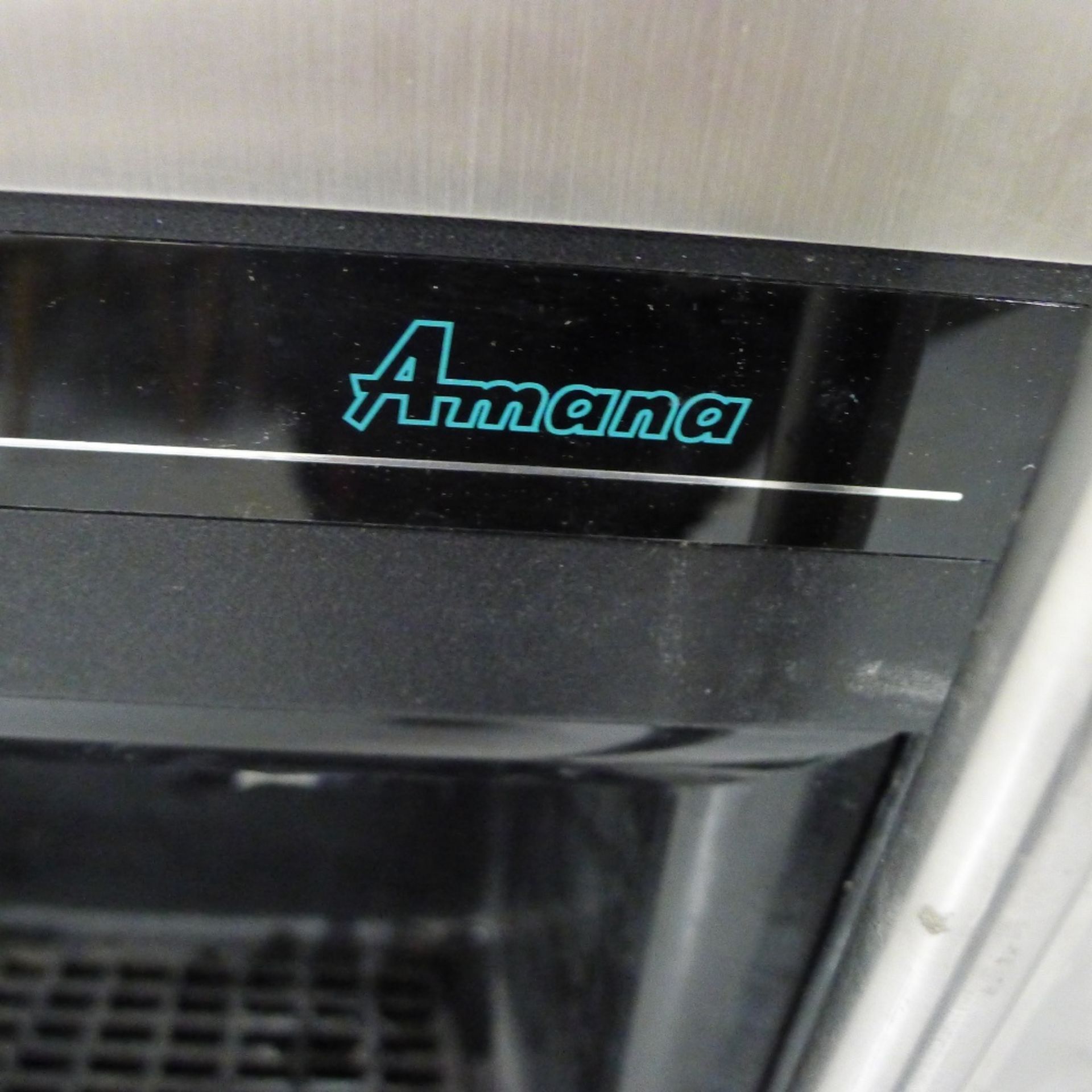 1 American style double door fridge freezer by Amana, 2 microwaves, 2 kettles, 1 sandwich toaster - Image 3 of 4