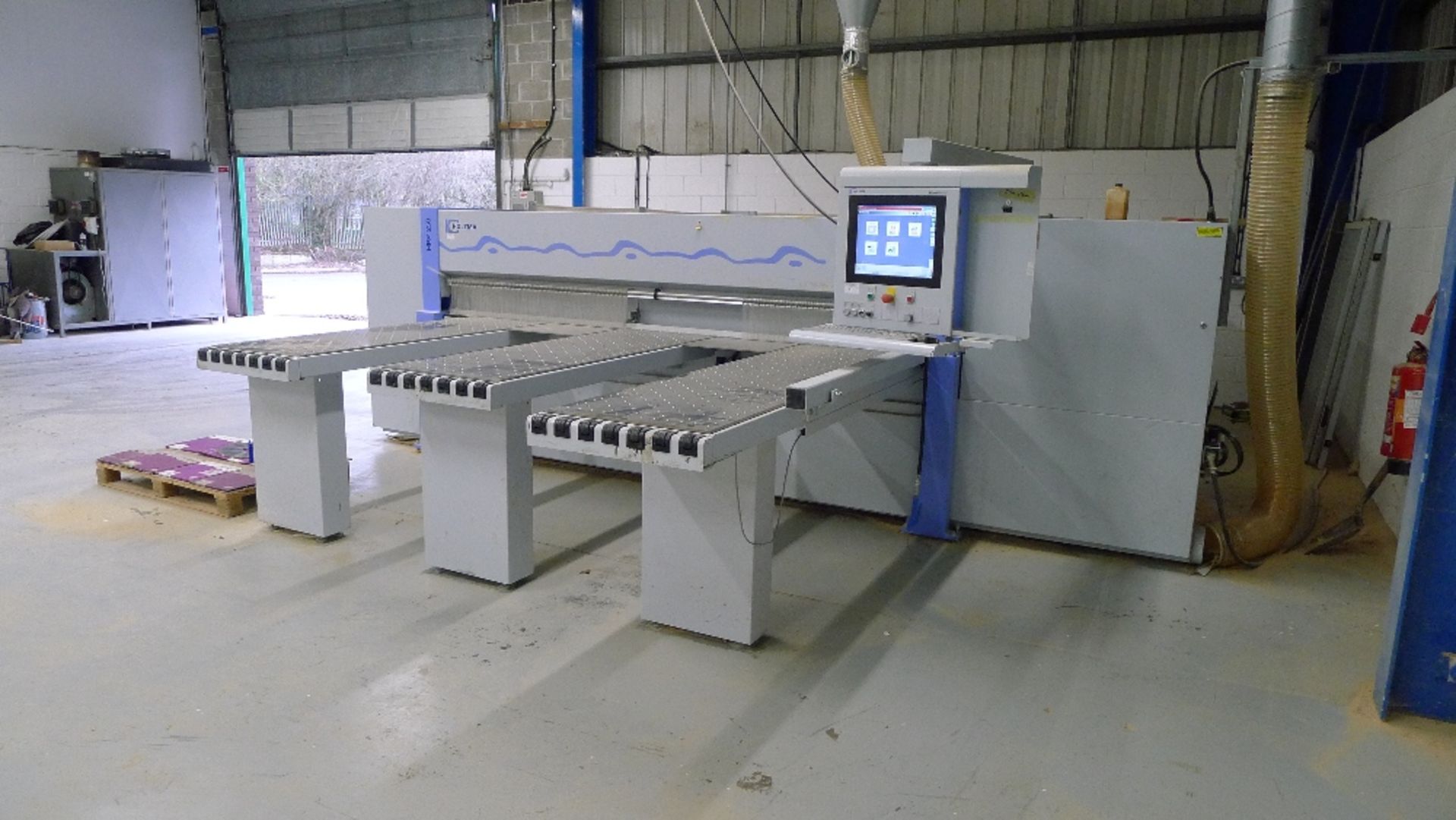 1 CNC Horizontal panel saw with pressure beam by Holzma type Optimat HPP 250/31/31, s/n 0-341-07- - Image 2 of 11