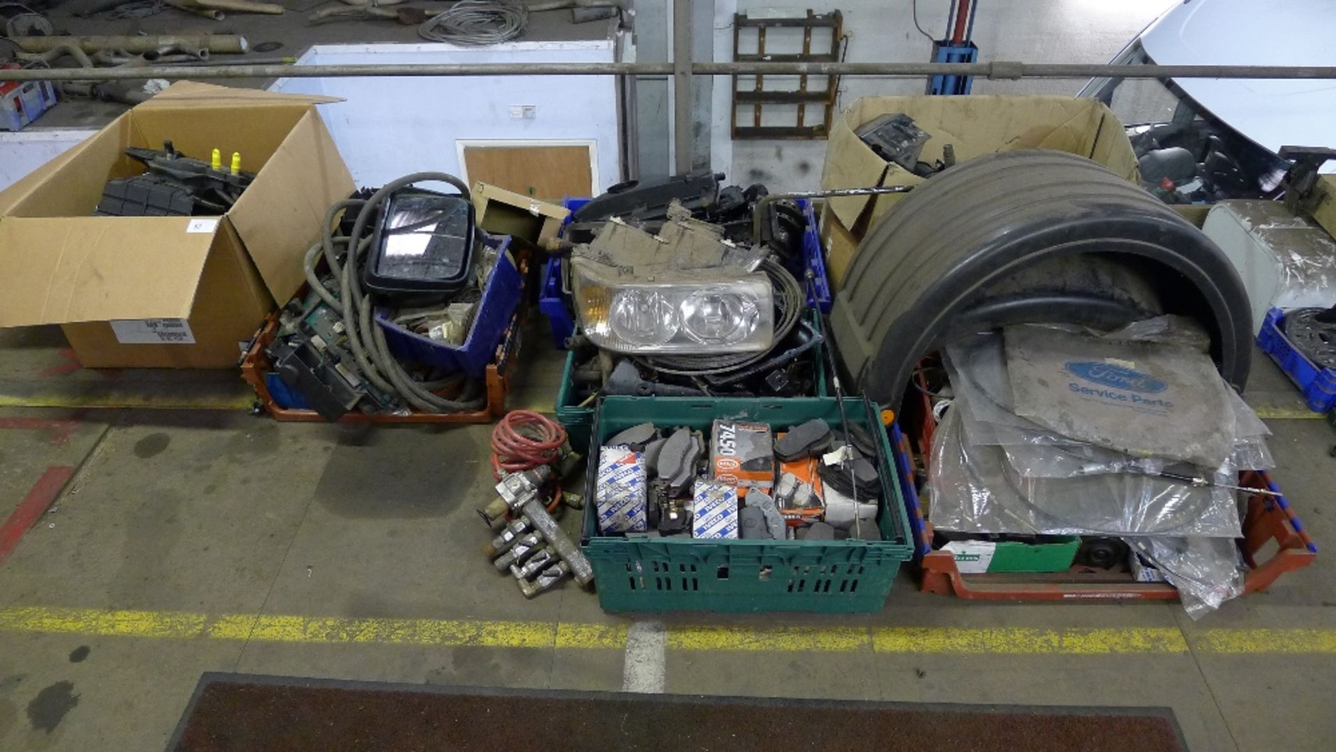 A quantity of various items including commercial vehicle spares etc. Not practical to list in
