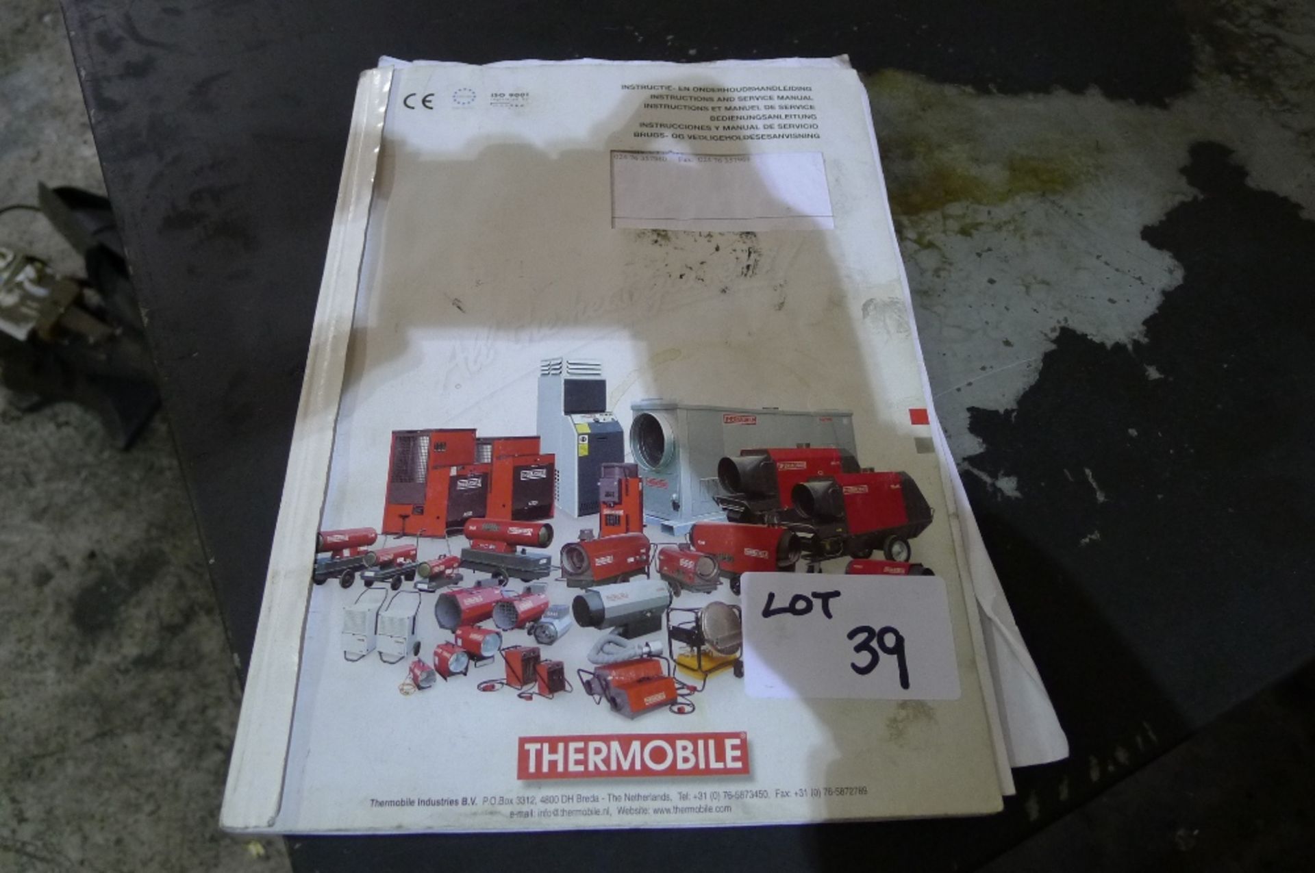 1 used oil burning heater by Thermobile type AT-500 (will burn kerosene) - Image 4 of 5