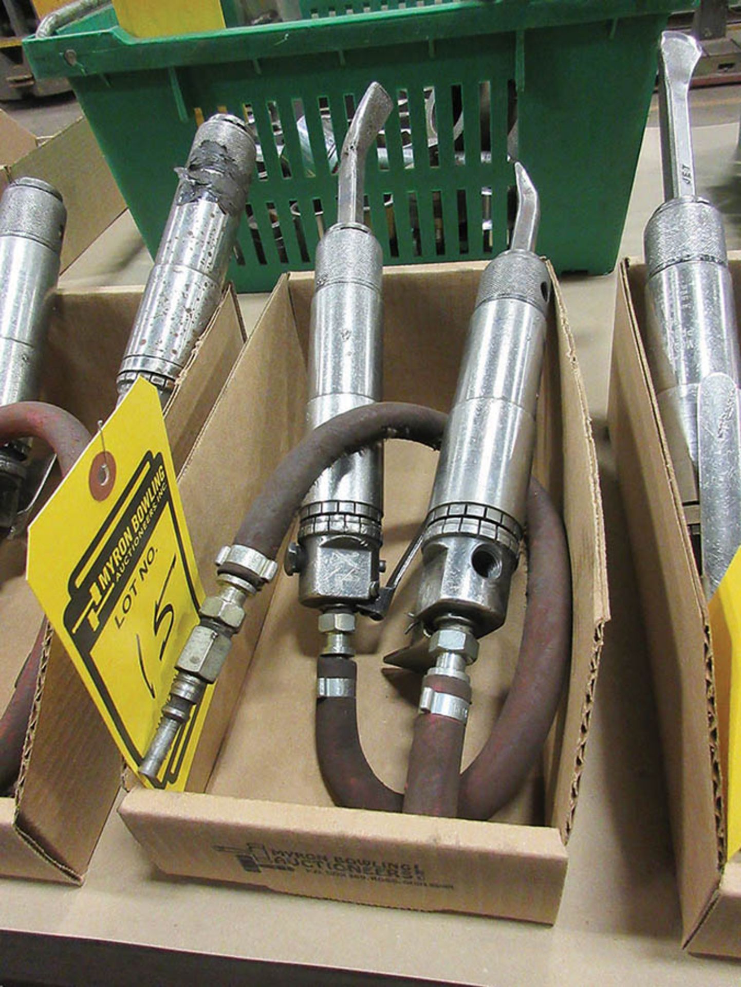 (2) PNEUMATIC CHISELS