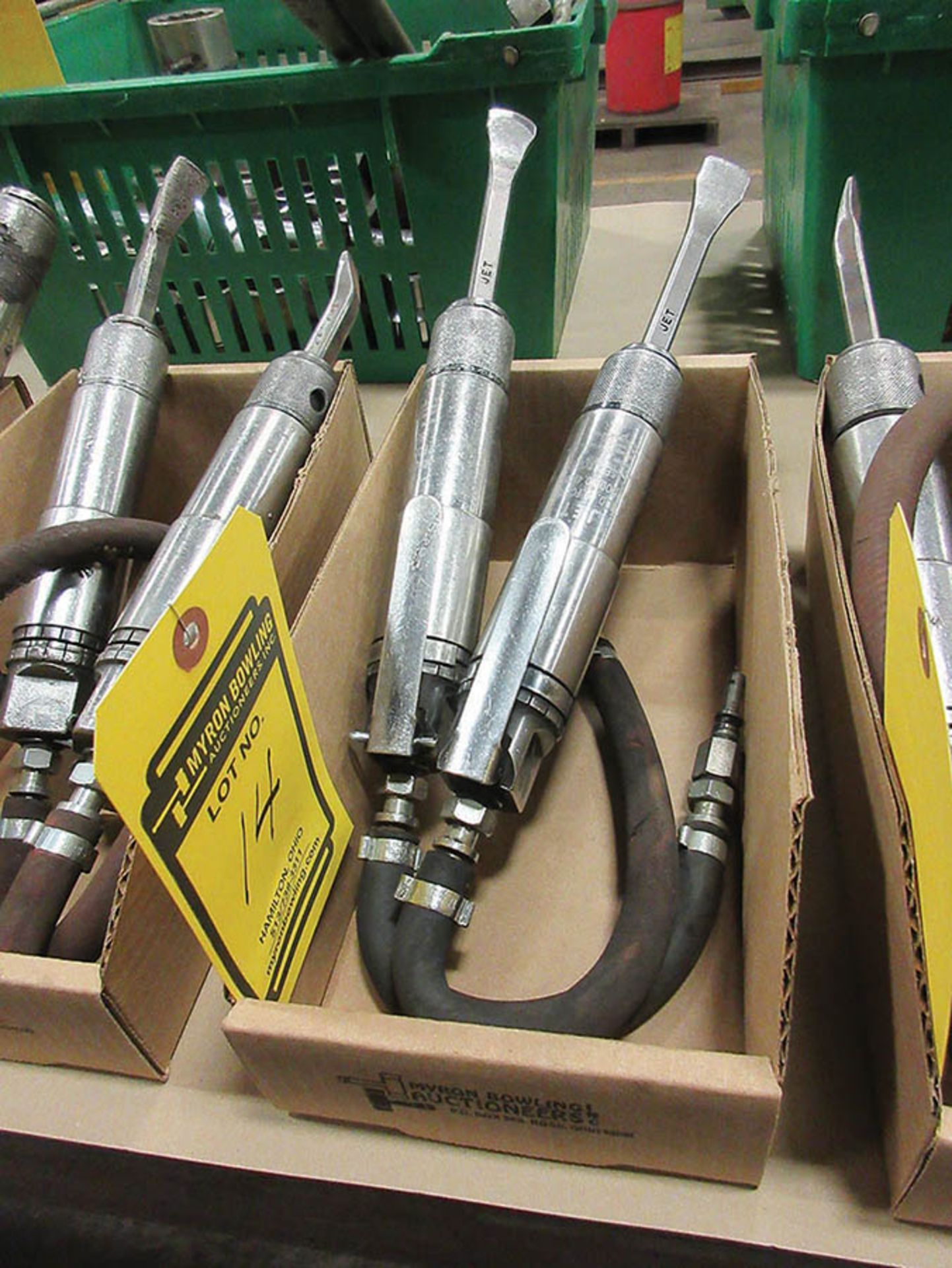 (2) PNEUMATIC CHISELS