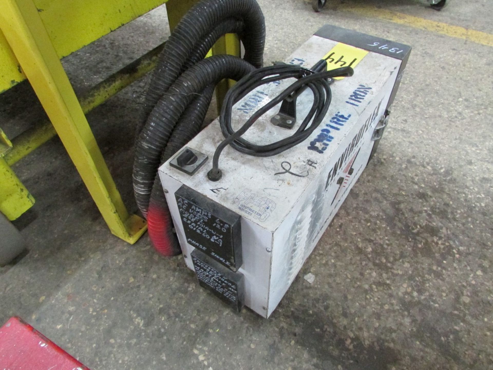 Enviroflex portable smoke extractor w/ exhaust hose, 120V - Image 2 of 2