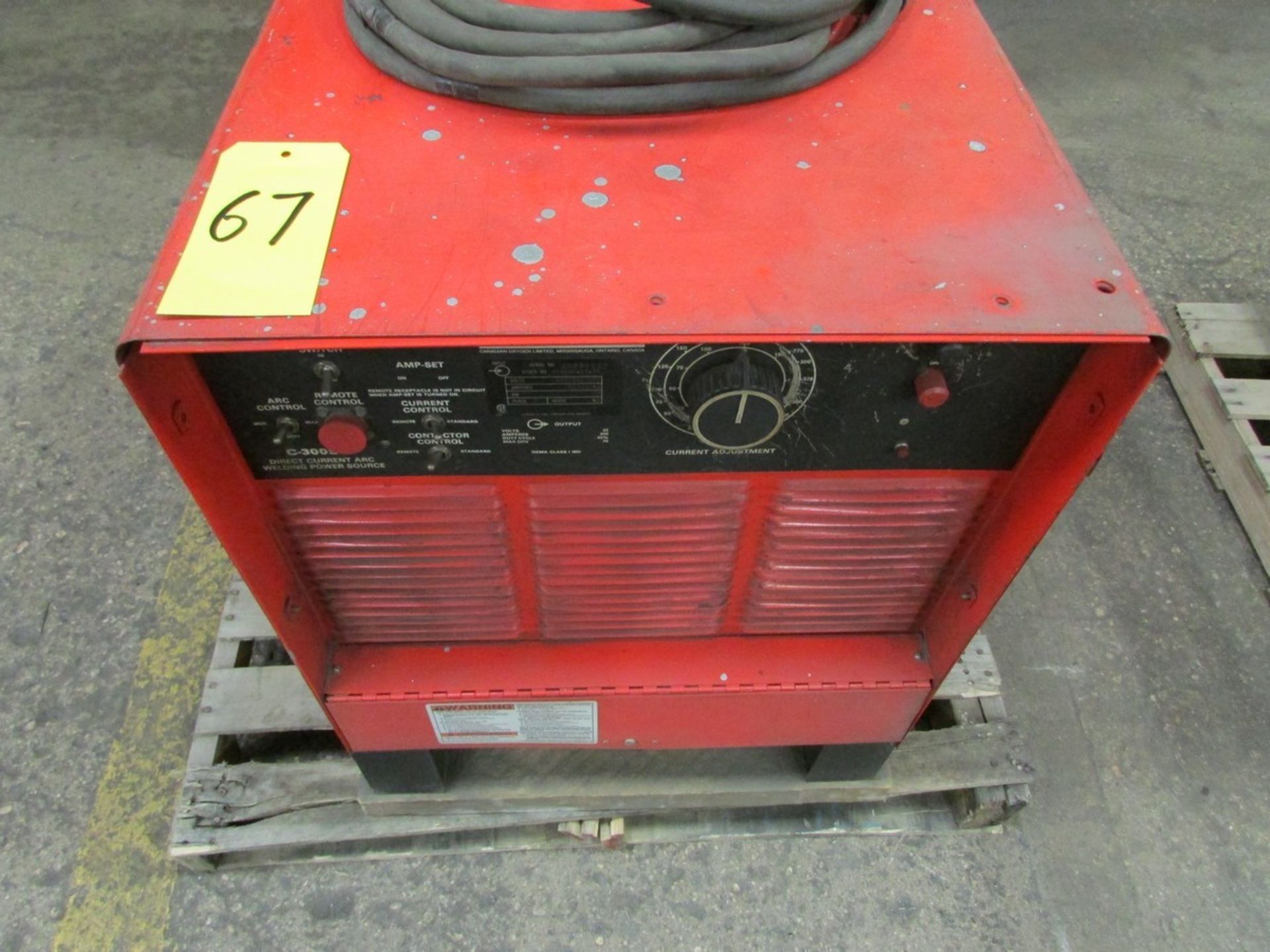 Canox C-300SS welder s/n JK672558