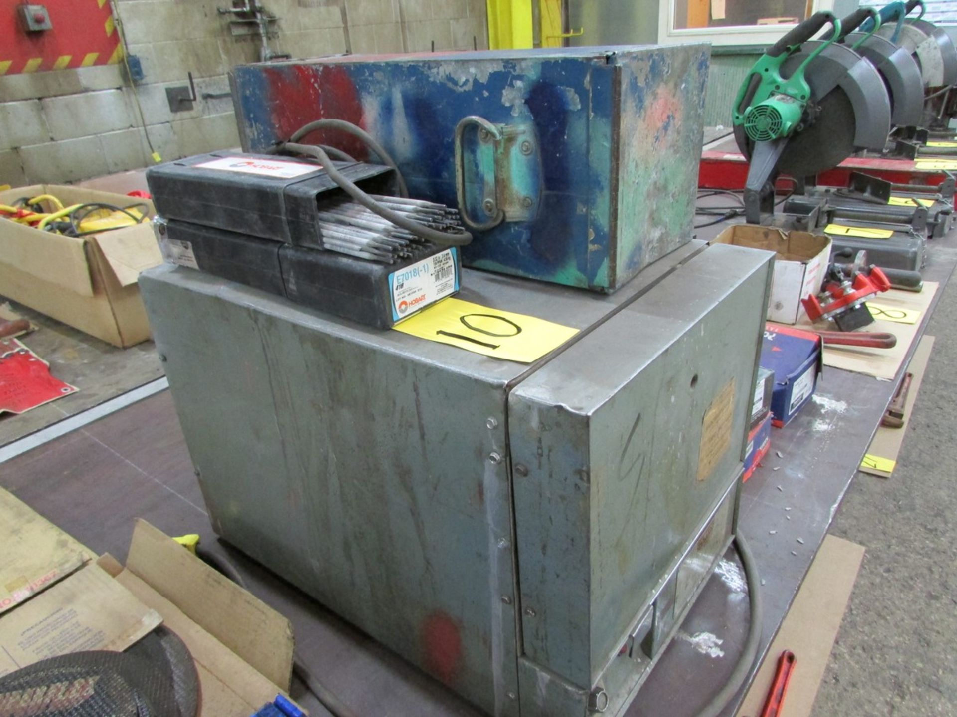 Gullco Rod Oven w/ Henkel portable rod dryer and small qty. of welding rods - Image 3 of 3