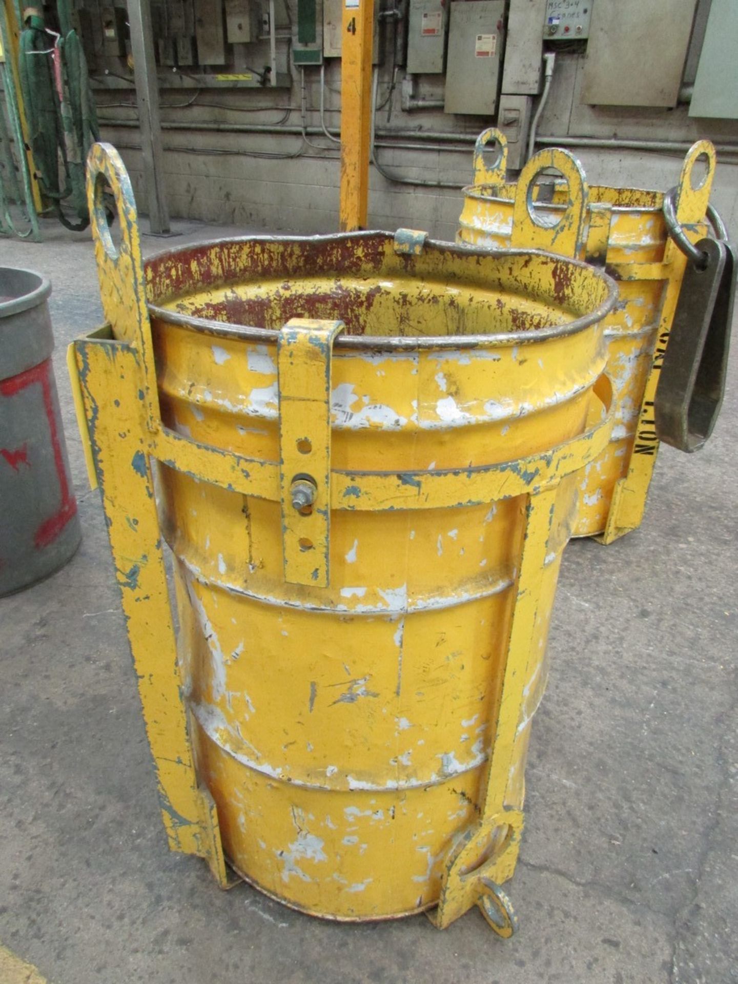 Four shopbuilt crane lift scrap buckets - Image 2 of 3