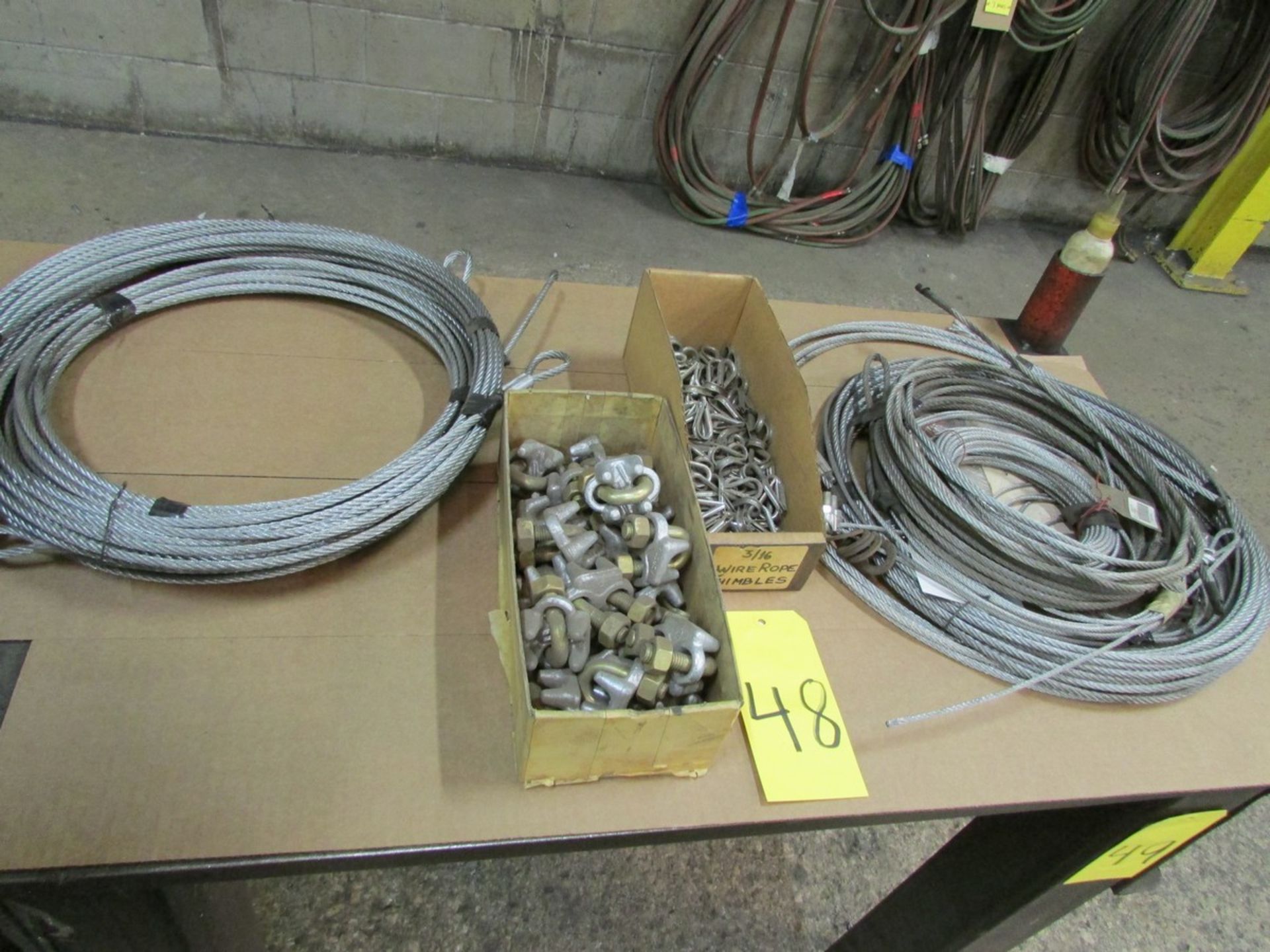 Steel cable w/ hardware