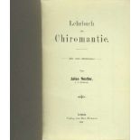 Prognostik: Nestler, Julius. Lehrbuch der Chiromantie. Mit vielen Abbildungen. Verlag von Max