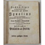 Baden-Württemberg: Sailer, P. Sebastian. Das jubilierende Marchtall, oder Lebensgeschichte des