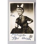 Autogramm-Postkarte Ethel Reschke (Schauspielerin, 1911 - 1992)