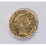 Goldmünze 20 Mark Deutsches Reich 1899 Wilhelm II. Deutscher Kaiser König von Preussen