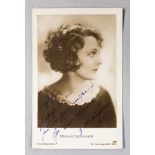 Autogramm-Postkarte Margarethe Lanner (Schauspielerin, 1896 - 1981)