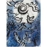 Marc Chagall. 1887 Witebsk - 1985 Saint-Paul-de-Vence. Die Schöpfung. Farblitho aus "Bilder zur
