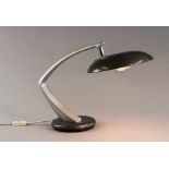 Schreibtischlampe Boomerang. Aluminium. Fase, 1960-er Jahre