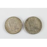 Württemberg: zwei Münzen 3 Mark (S) 1909 und 1912 Wilhelm II. König von Württemberg, J. 175- - -27.