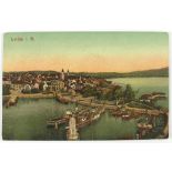 Postkarte Lindau. Verlag Joseph Schott Fürth. Gelaufen 1908- - -27.00 % buyer's premium on the