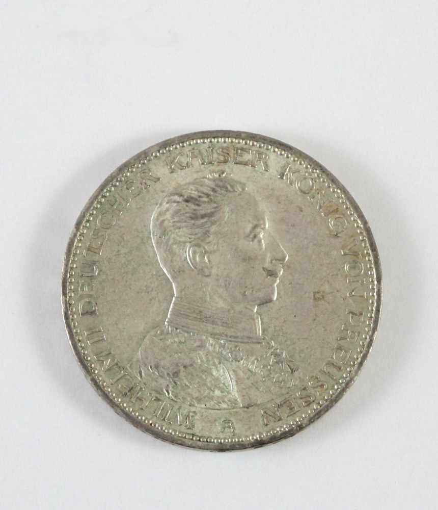 Preußen: 3 Mark (S) 1914 Wilhelm II. Deutscher Kaiser König von Preußen, J. 113- - -27.00 % buyer'
