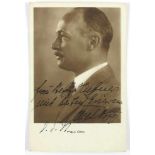 Autogramm-Postkarte Paul Otto (Schauspieler, 1878-1943)- - -27.00 % buyer's premium on the hammer