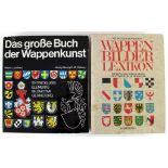 Heraldik-Konvolut: 1) Leonhard, Walter. Das große Buch der Wappenkunst. Callwey, München 1976. 368