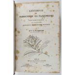 Drogerie: Flückiger, Dr. F(riedrich) A. Lehrbuch der Pharmakognosie des Pflanzenreiches.