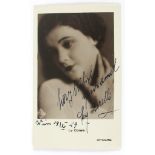 Autogramm-Postkarte Ly Corelli (Schauspielerin, geb. 1909)- - -27.00 % buyer's premium on the hammer