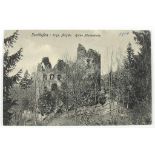 Postkarte Sonthofen "Ruine Fluhenstein". Verlag M. Rauch Kempten. Gelaufen 1914- - -27.00 % buyer'