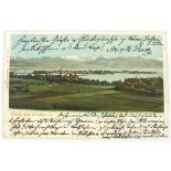 Postkarte Lindau. Blick über das Aeschacher Ufer auf die Insel. Gelaufen 1904- - -27.00 % buyer's