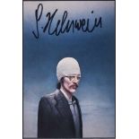 Gottfried Helnwein. Postkarte mit eigenhändiger Unterschrift. Gl.u.R- - -27.00 % buyer's premium