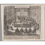 Nürnberger Exekutionstag. "Geschlossenen Friedens-Unterschreibung in Nürnberg den 26.16. Juny 1650".
