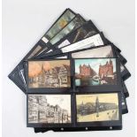 Postkarten Hamburg. Sammlung von 219 Stück, überwiegend frühes 20. Jh. Im Album- - -27.00 % buyer'
