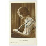 Autogramm-Postkarte Hanni Reinwald (Schauspielerin, 1903-1978)- - -27.00 % buyer's premium on the