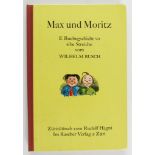 Schweizer Kinderbuch: Busch, Wilhelm. Max und Moritz. E Buebegschicht vo sibe Streiche.