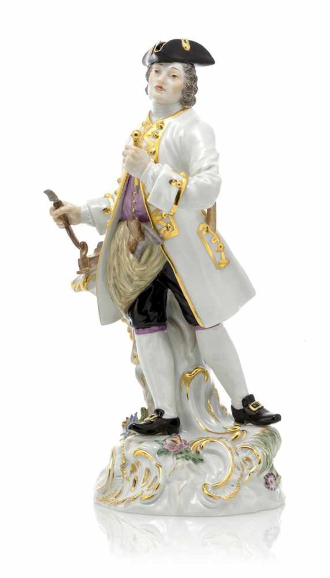 TischlerMeissen, 20. JahrhundertH. 23,5 cmModell von Johann J. Kändler aus dem Jahr 1750.