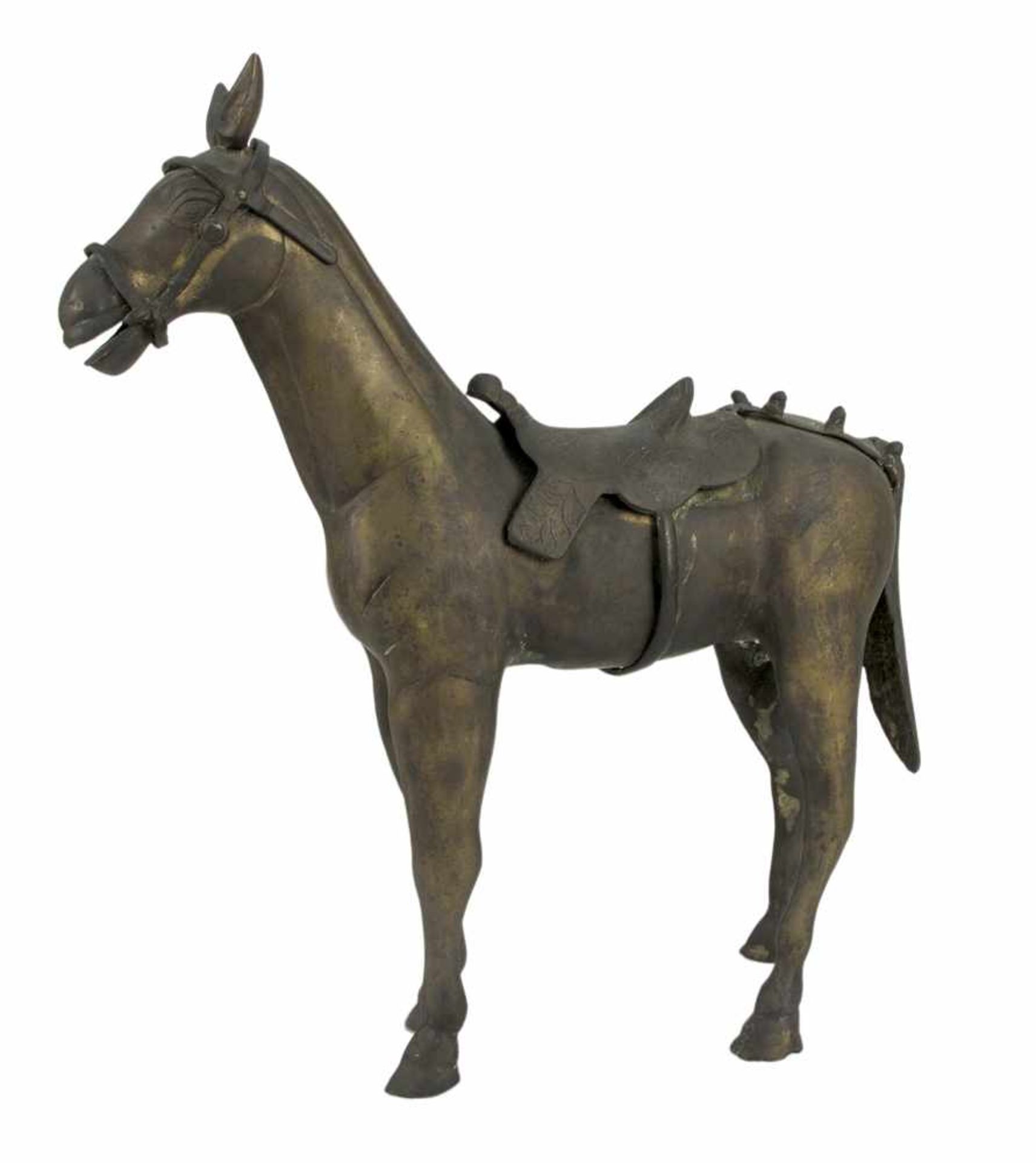 PFERD IM OST-ASIATISCHEN STILGUSSH. 45 CM