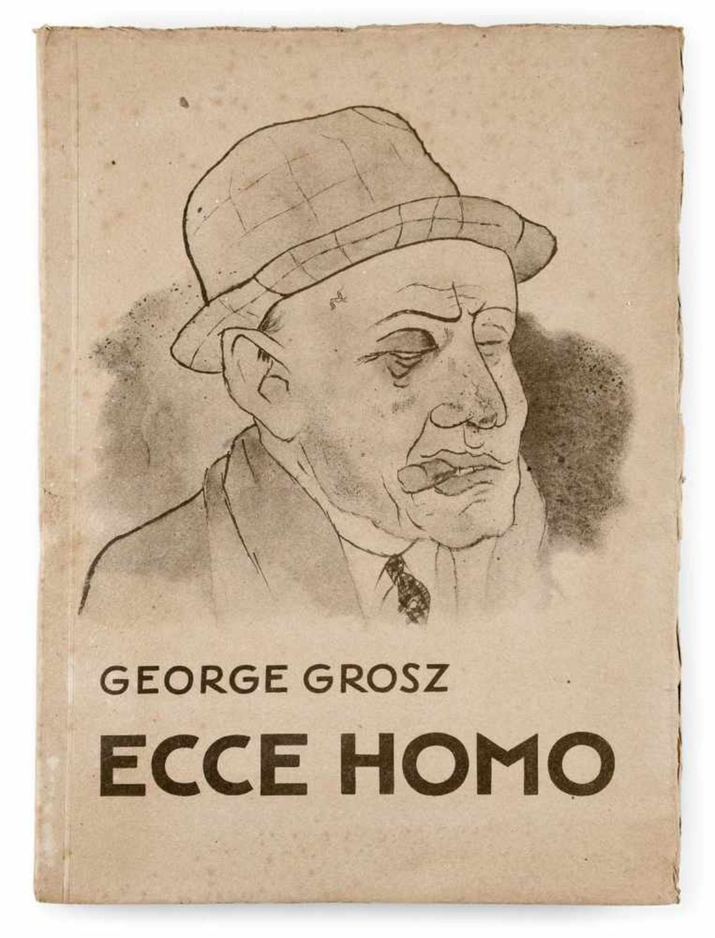 Grosz, GeorgeBerlin, 1893 - 195936,5 x 26 x 2 cm"Ecce Homo", 1922/1923. Buch mit 84 Fotolithografien