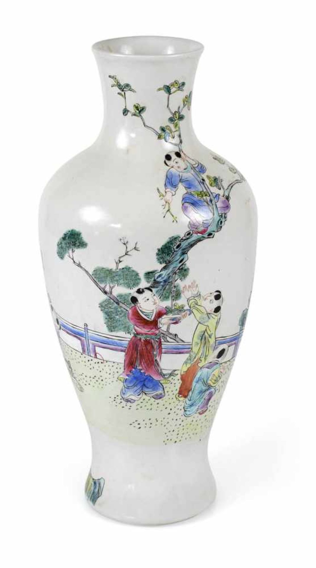 SCHULTERVASE, CHINA, 20. JH.43,6 CM