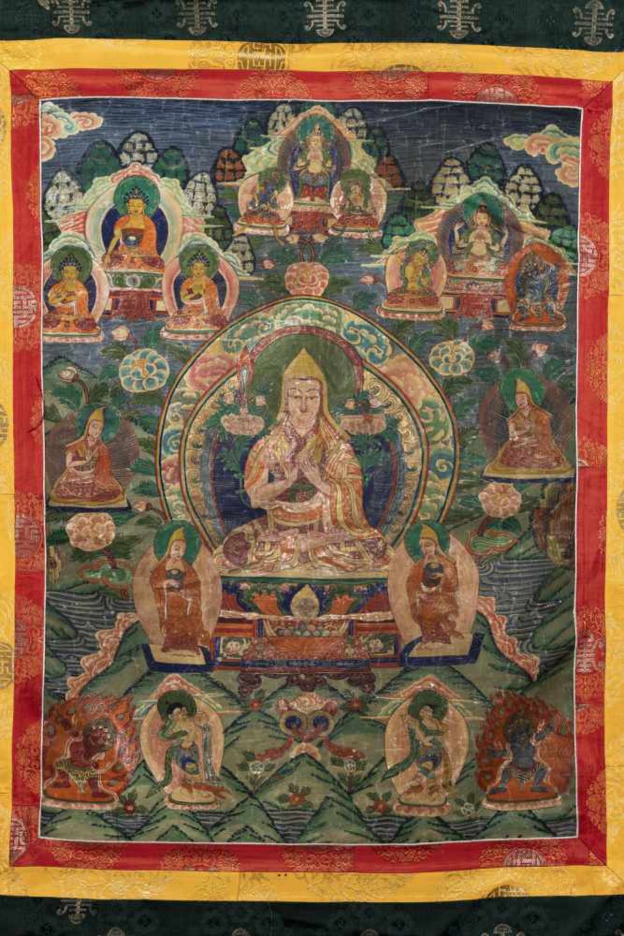 FÜNF THANGKA,TIBET, 19./20. JH. - Bild 2 aus 5