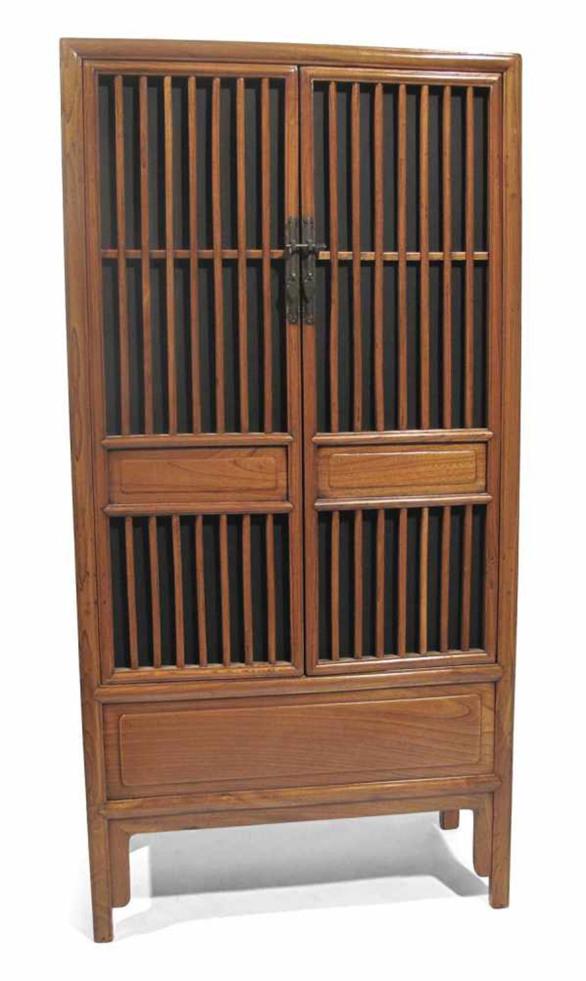 SCHRANK MIT STABWERK, CHINA,REPUBLIK-PERIODE158 X 77 X 40 CM