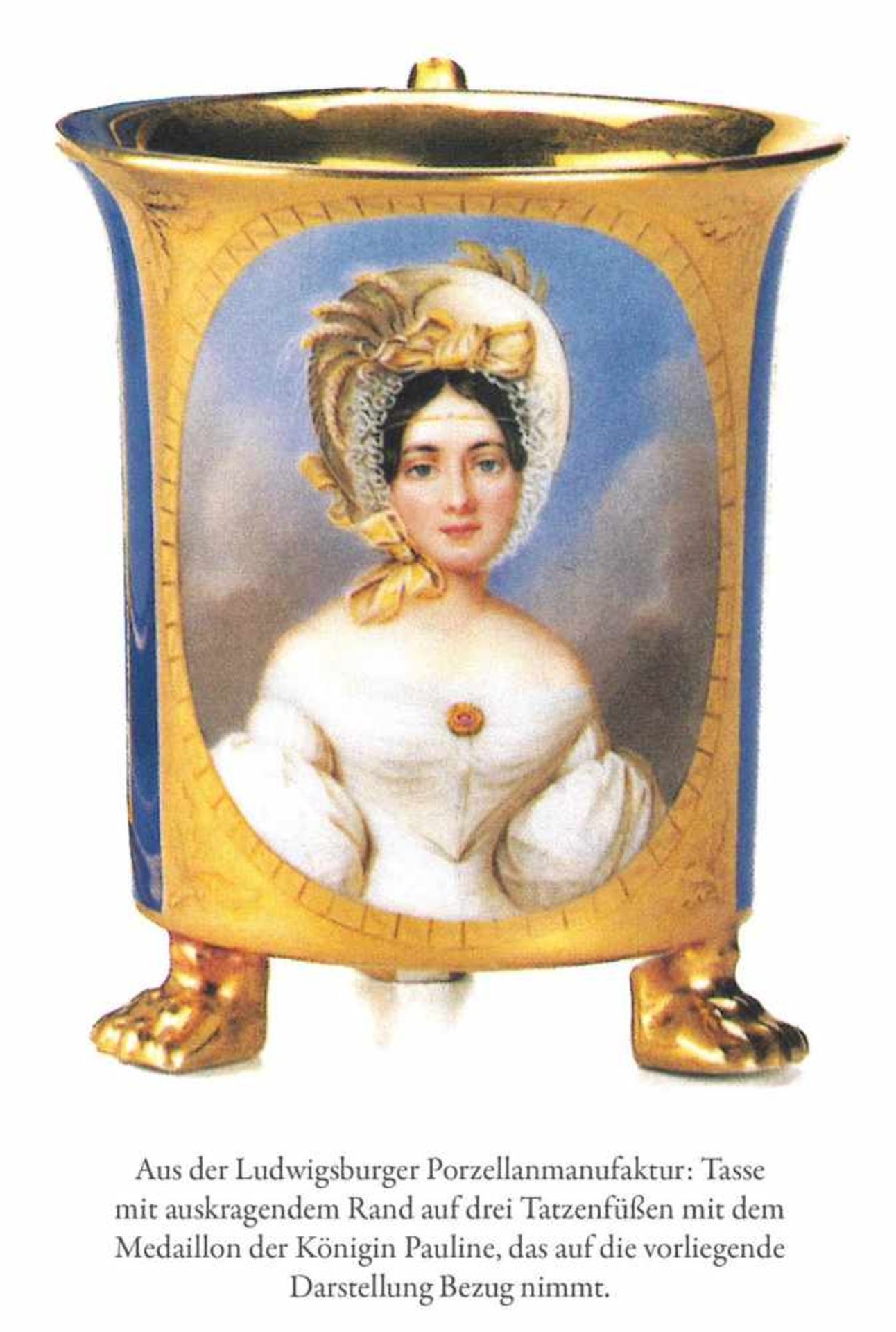 Agricola, CarlSäckingen 1779 - Wien 185223 x 16 cmPortrait der Königin Pauline von Württemberg ( - Bild 2 aus 2