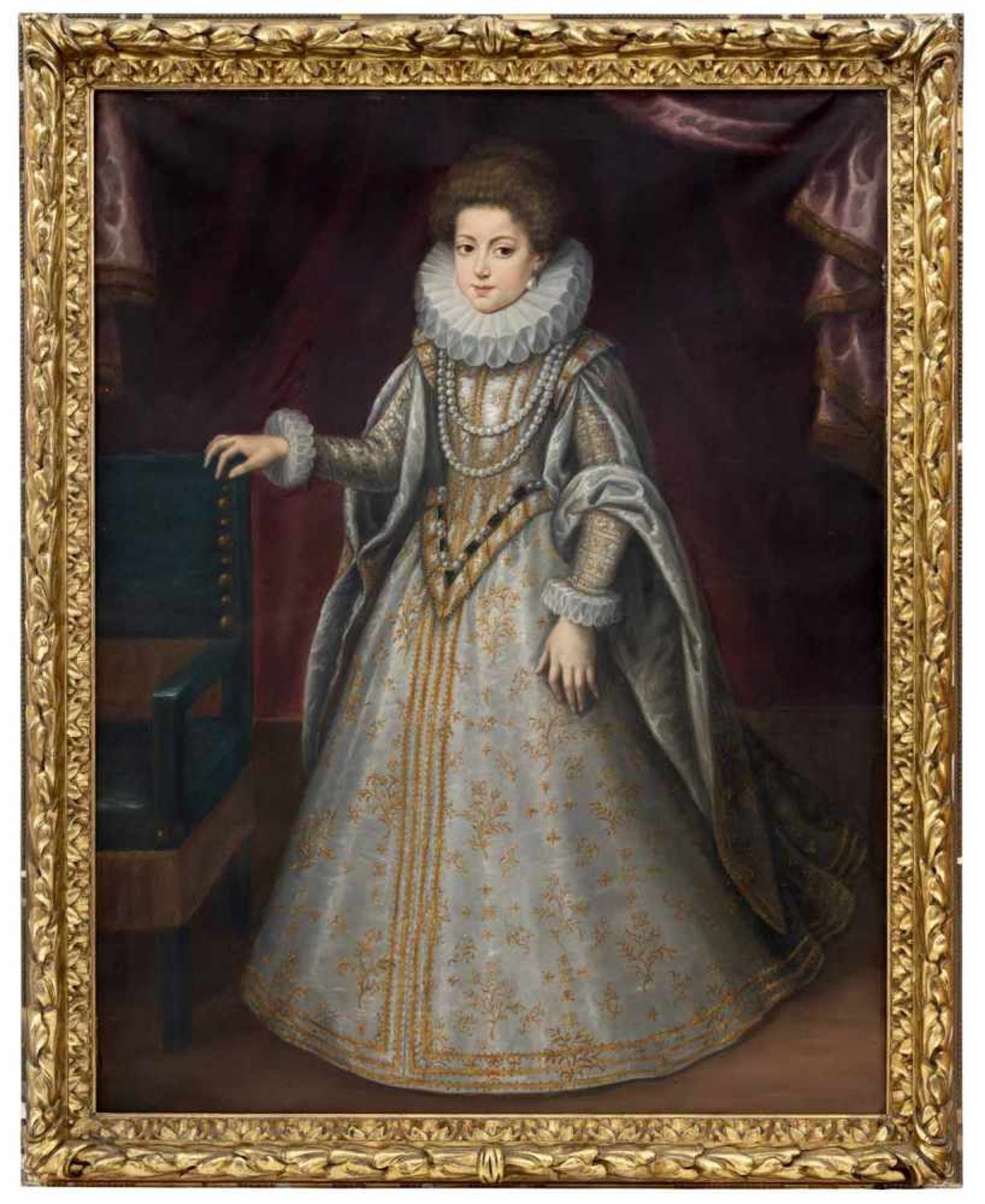 Pourbus, Frans d. J. (nach)Antwerpen 1569 - Paris 1622135 x 100 cmKinderbildnis der Elisabeth de
