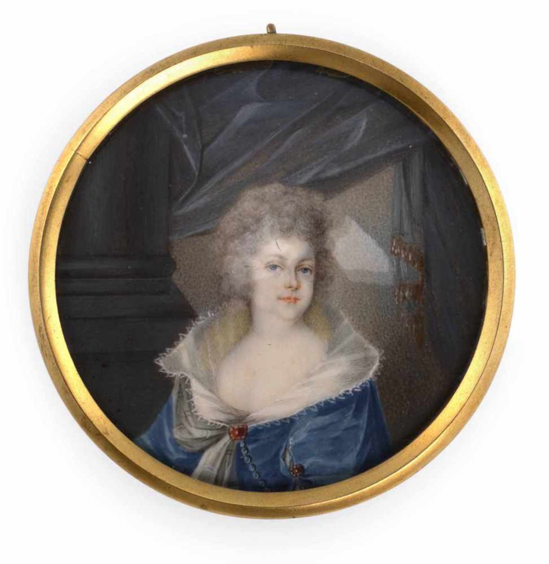 Portraitminiatur der Prinzessin Elisabeth Wilhelmine von WürttembergDeutsch/Österreich, um 1785D.