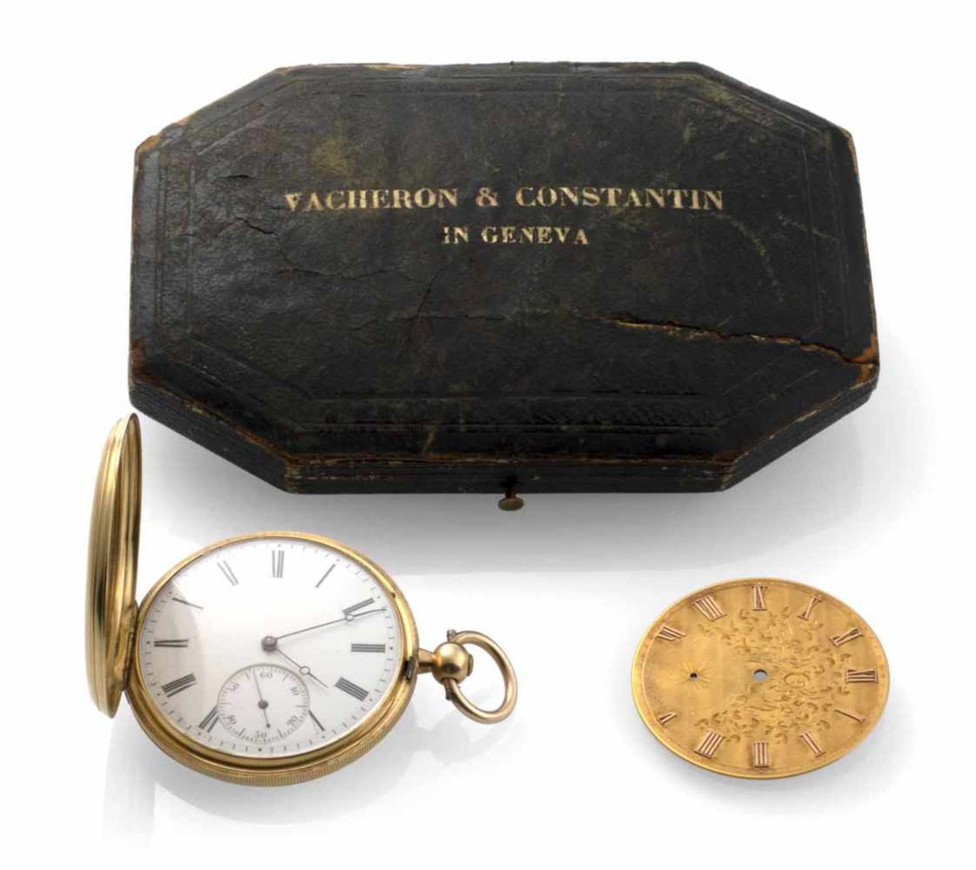 Taschenuhr im originalen EtuiBez. Vacheron & Constantin in Geneva, Schweiz, um 1880D. 5