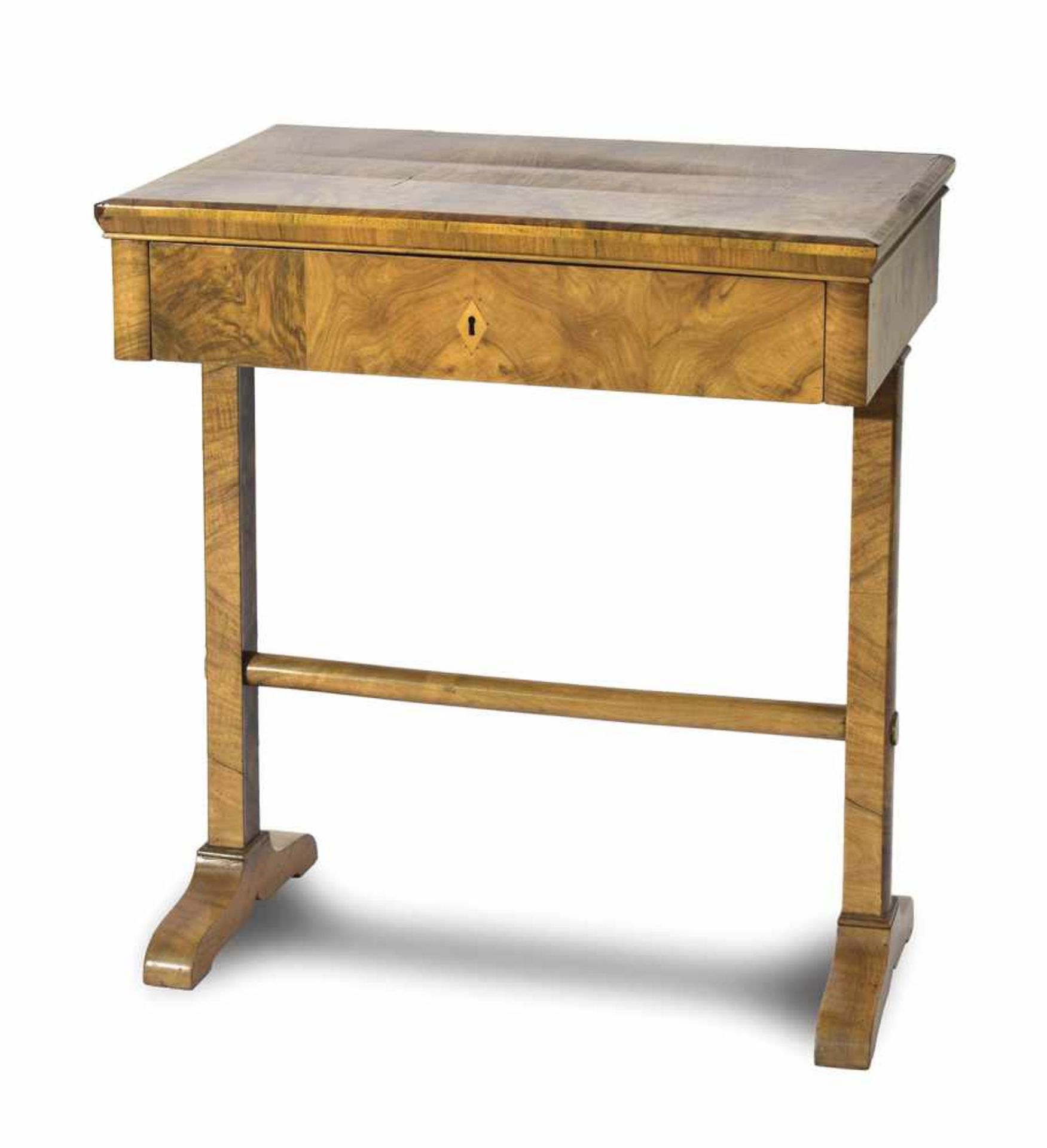 BIEDERMEIER-BEISTELLTISCH,19. JAHRHUNDERT80X72X51 CM- - -33.00 % buyer's premium on the hammer