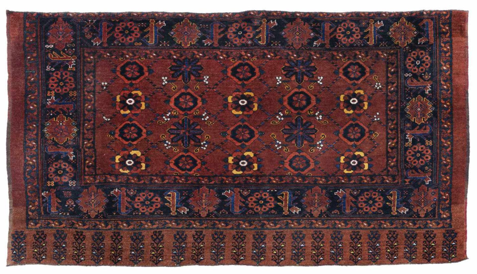 ERSARI TSCHOWAL FRONTAFGHANISTAN, UM 1900108 X 181 CM- - -33.00 % buyer's premium on the hammer