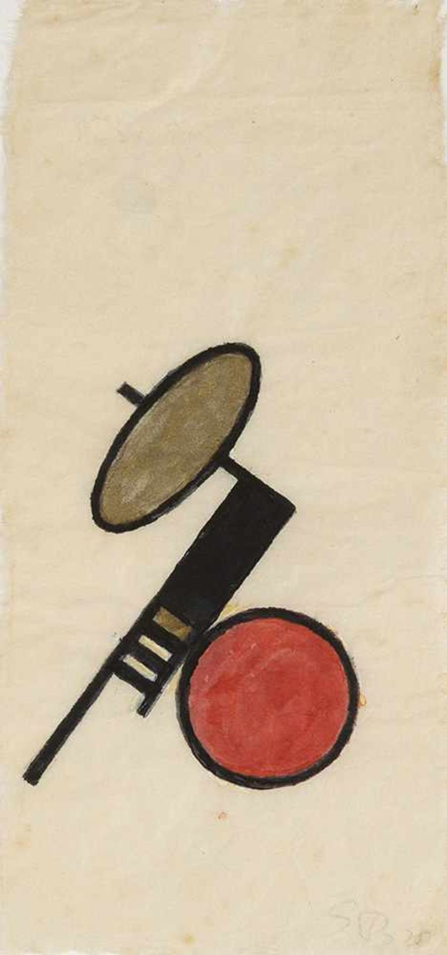 Buchholz, ErichBydgoszcz/Polen, 1891 - Berlin, 197120,5 x 10cm,o.R.Komposition, 1920. Tusche und