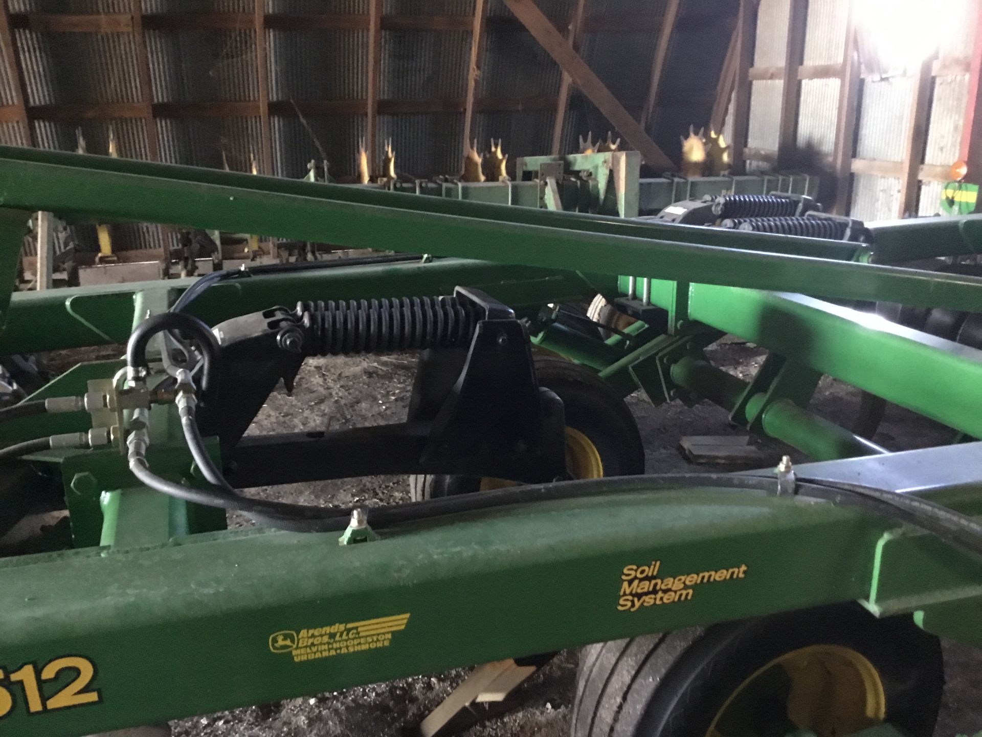 Jd 512 (12'6") Disc Chisel, 5 Shank, Notched Front Blades, SmoothBack Blades, Double Spring, Walking - Image 4 of 10